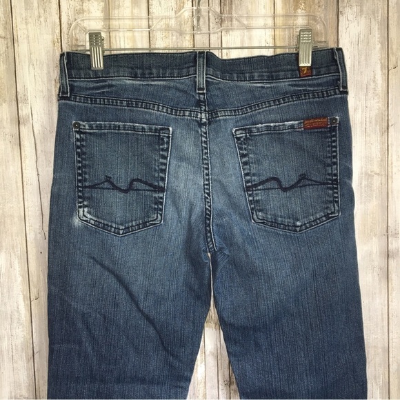 7 For All Mankind Rickie Straight Leg Jeans - Picture 4 of 5